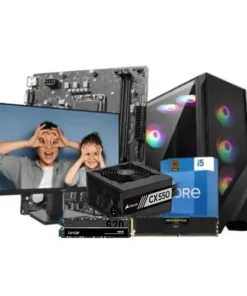 Intel 13th Gen Core i5 13400 Budget Desktop PC with Monitor